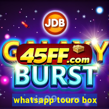 whatsapp touro box